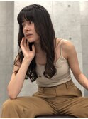 レイヤーカット/イメチェン/ホワイトブロンド/シャドウレイヤー
