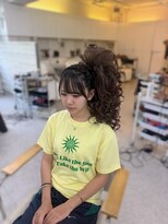 ヘアー アレス(hair ales)&nbsp;盛り髪/サイド盛り