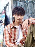 men's hair/波巻きツイストスパイラル/ニュアンスパーマ