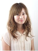 スウィートな大人可愛いロングスタイル