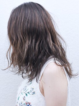 ネオリーブカップ 町田店(Neolive capu) 外国人風ハイライト×ブルーアッシュ