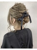 ソース ヘア アトリエ(Source hair atelier) 【SOURCE】編み込みルーズアップ