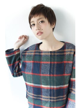 ロミー 本厚木(ROMMY.) 束感ショート◎骨格診断◎ひし形シルエット◎イルミナカラー