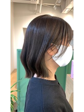 ルプティボア(Le petit bois) ボブ×インナーカラー