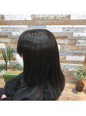 極ツヤストレート