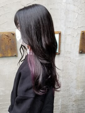 ユーアールキャッスル(UR CASTLE) インナーカラー　パープル