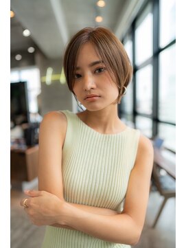 オースティン 流山おおたかの森(AUSTIN) 大人かわいい前髪セシルカットココアブラウンフリンジウェーブ