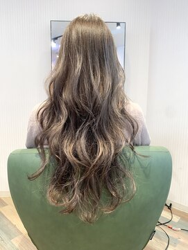ヘアースパリゾート リアン 燕三条店(Lien) ハイライト×ベージュ