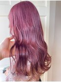 K73_チェリーピンク ブリーチ1回~