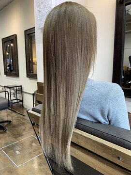 コレット ヘアー 大通(Colette hair) 酸性ストレート×ベージュ