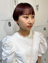 クリアーオブヘアー 栄南店(CLEAR of hair) ピンクカラー＋ショート