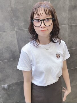 シモキタジャムズ ブラウンカラー×パーマ