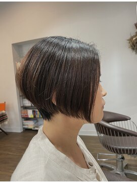 アバウトヘアーラボ(about hair labo) 前下がりのショートボブ
