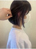 bob×ラベンダーイヤリングカラー