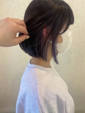 ニコ(nico) bob×ラベンダーイヤリングカラー