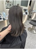 縮毛矯正/チェリーブラウン/フェミニン/束感/髪質改善