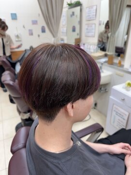 バディー ヘアー(Buddy Hair) ♪バイオレットカラーハイライト♪