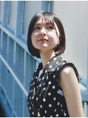 ぱつっとボブ/ミニボブ/似合わせボブ/ショートボブ/茶屋町/梅田