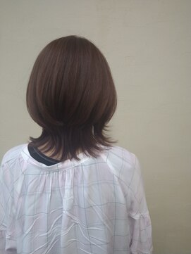 ラポール ヘア柳生店 外ハネウルフ