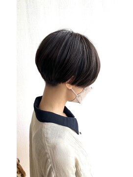 ナンバー(number+) 【ふんわり♪コジュニショート】韓国風ショート前下がり