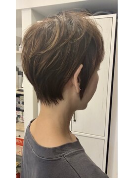 ヴィアスヘアー(vias hair) 大人ショート×ハイライト