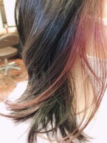 ゼロイチイチゴー 茗荷谷(0115)&nbsp;インナーカラー&ローズパープルピンク♪