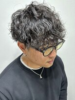 ニアウ 太田店(Niau)&nbsp;メンズパーマ波巻きスパイラルパーマツイストスパイラルパーマ