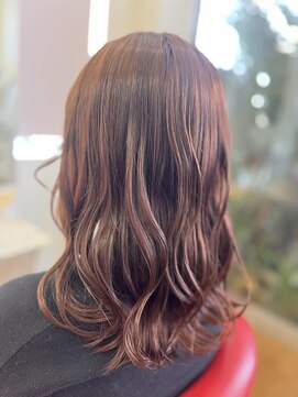 バンファミリージーナヘアー(Vanfamily gina hair) コーラルカラー!