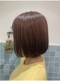 ボブxブリーチなしダブルカラー♪
