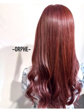 オルフェ(ORPHE) ビビットピンク☆ブリーチなしワンカラー☆☆☆