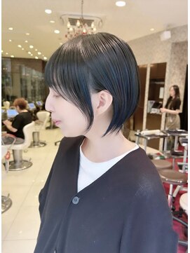 アース 大曽根店(HAIR&MAKE EARTH) 30代40代丸みショートヘア
