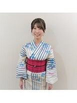 横濱ハイカラ美容院(haikara美容院) 浴衣着付けとヘアセット
