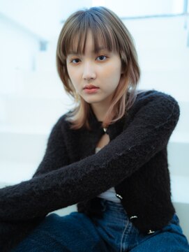 ポイントファイブバイソレイユ 藤沢店(.5 by SOLEIL) ハイトーンウルフ