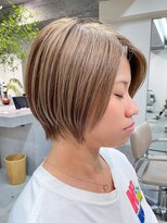 ミィ 浦和(mee)&nbsp;前髪/アンブレラカラー/こなれミディ/イメチェン/ウェーブパーマ