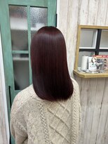 デスト 大宮(DEST) ブリーチなしで作る☆高発色カラー チェリーレッド