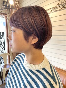 リリー(Lily) マッシュショートでコンパクトなシルエットに/lily野田