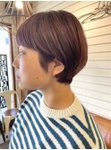 マッシュショートでコンパクトなシルエットに/lily野田