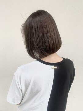 ファースト 東仙台店(first) ボブ／肩上ボブ／グレージュ／グレージュカラー/