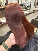 ヘアーアンドメイク ビス(HAIR&MAKE bis) ブリーチなしでオレンジカラー【kotomi】