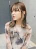 【トレンドを求める方に】イヤリングカラー＋カット＋トリートメント