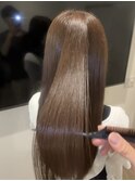 髪質改善ストレート