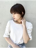 大宮ショート×ダークグレージュ[大宮/大宮駅/ショート/パーマ]