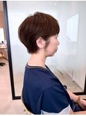 軽やかショートレイヤー
