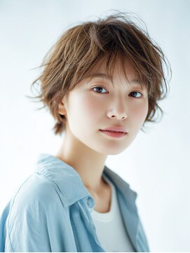 ニスル 町田店(NISURU) 似合わせカット/大人ガーリー/ダークアッシュ/着物/町田/町田駅