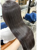 白髪染めと縮毛矯正で傷めたくない!【草津南】アミーベルエクラ