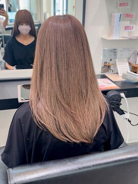 アパカバール 鳳店(Apa kabar) グレイカラーを活かす*ブリーチグレイカラー