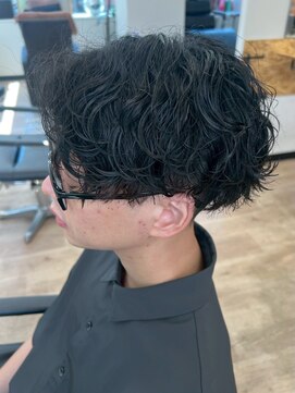 グッドタイムエフティフィフス 横浜西口(GoodTimes ft.fifth) 横浜ニュアンスパーマ毛流れセンターパートフェザーパーマ40代◆