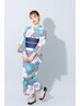 【浴衣レンタルフルプラン】お得に可愛く「着付&セット付」   7700円～