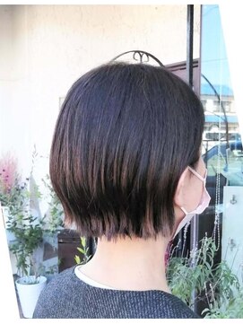 リエットヘア(Lie et.hair) 大人上品ショートボブ#ヘッドスパ #髪質改善 #西尾市#秋