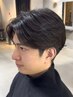 【癖毛・うねりが気になる方におすすめ◎】メンズカット+縮毛矯正
